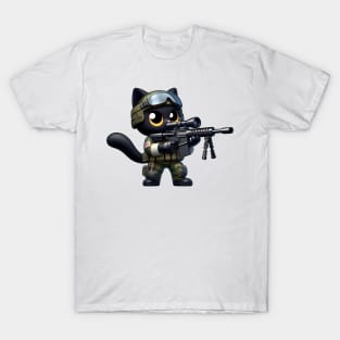 Tactical Cat T-Shirt